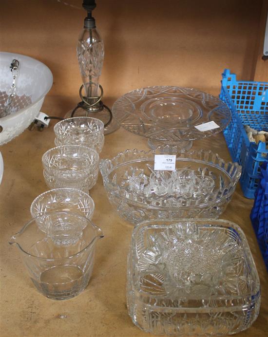 Mixed glassware